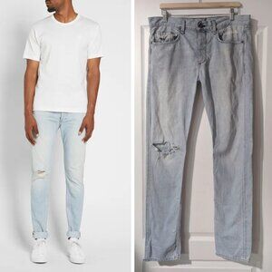 Rag & Bone | Standard Issue Slim Jean In Pool Blue